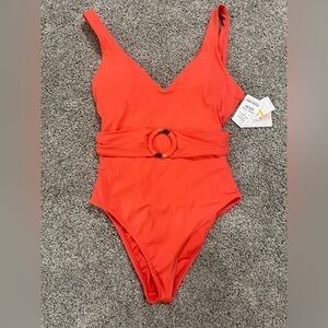 One piece bathing suit